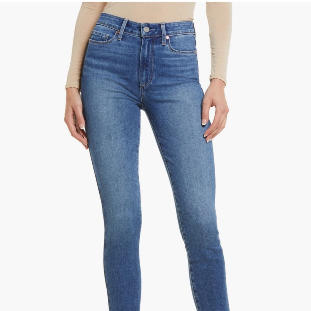 Paige Hoxton High-Rise Skinny Jeans